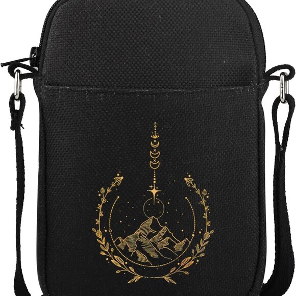 Handbags - Mini Crossbody Bag Polyester Bookish Gift for Fantasy Lovers Women's